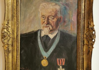 Das Bild zeigt Altbürgermeister Anton Lehemeier, der 1892 bis 1919 im Amt war.