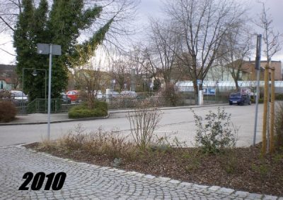 Das Foto zeigt die Schulstraße im Jahr 2010.