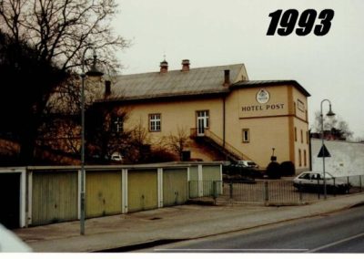 Das Foto zeigt den Postsaal im Jahr 1993.