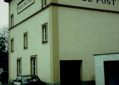 Das Foto zeigt den Postsaal im Jahr 1993.