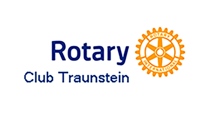 Logo des Rotary Club Traunsteins.
