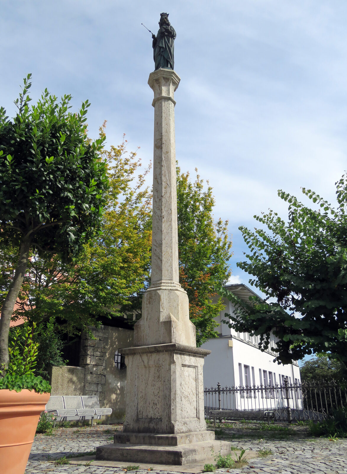 ANONYM: „Mariensäule“, 1858, Oberer Marienplatz