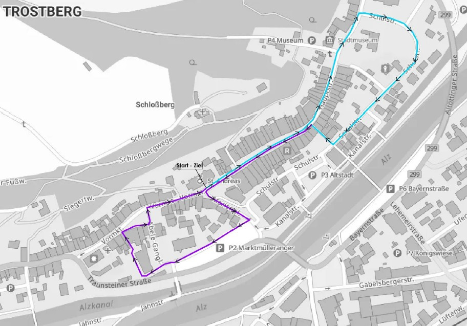 StreckeAltstadtrun